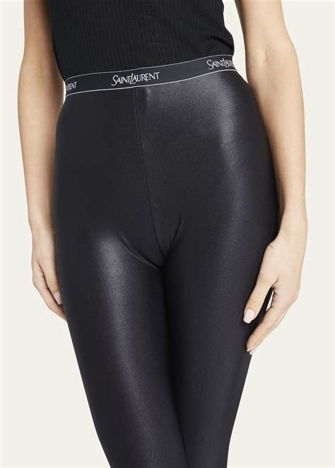 leggings ysl|Saint Laurent Leggings Women's Clothing .